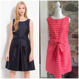 Kate Spade New York Jillian Stripe Bow Dress $395 Womens 14